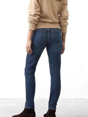 Mid Rise Banana Republic Jeans Womens 28s Skinny Premium Denim Stretch